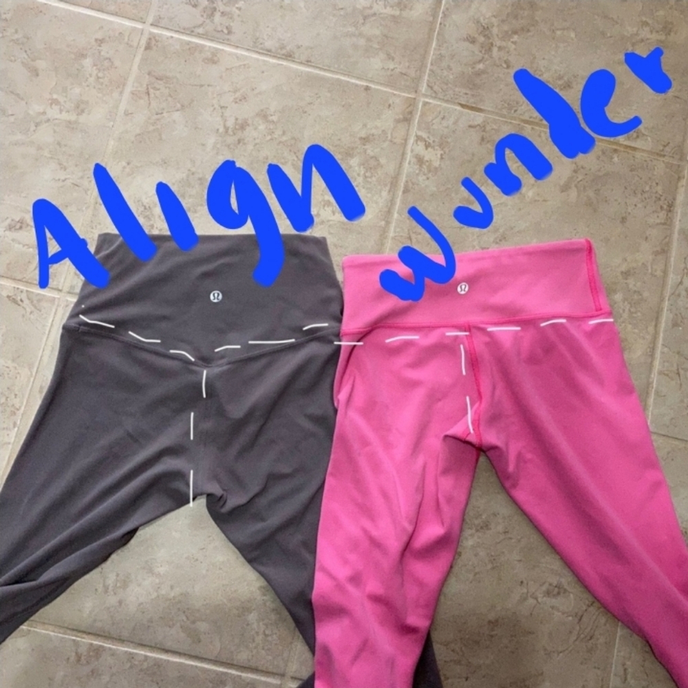 🍋 Lululemon 🍋 Align 25" Black  size 0 2 4 6 8 10 12 14 16 18  *do not buy